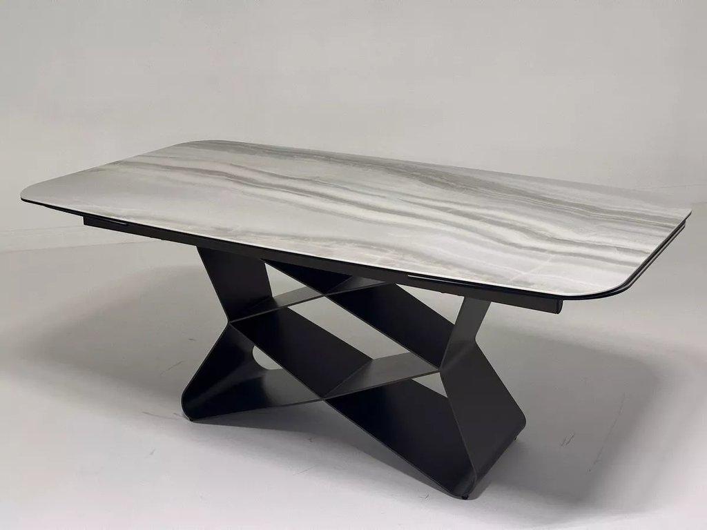 Megapolis-II: стол обеденный(серый)