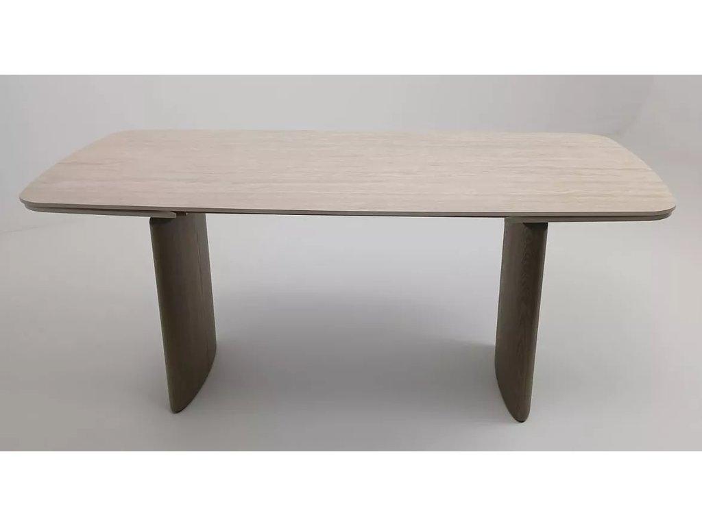 Megapolis-II: стол обеденный(серый, бежевый)