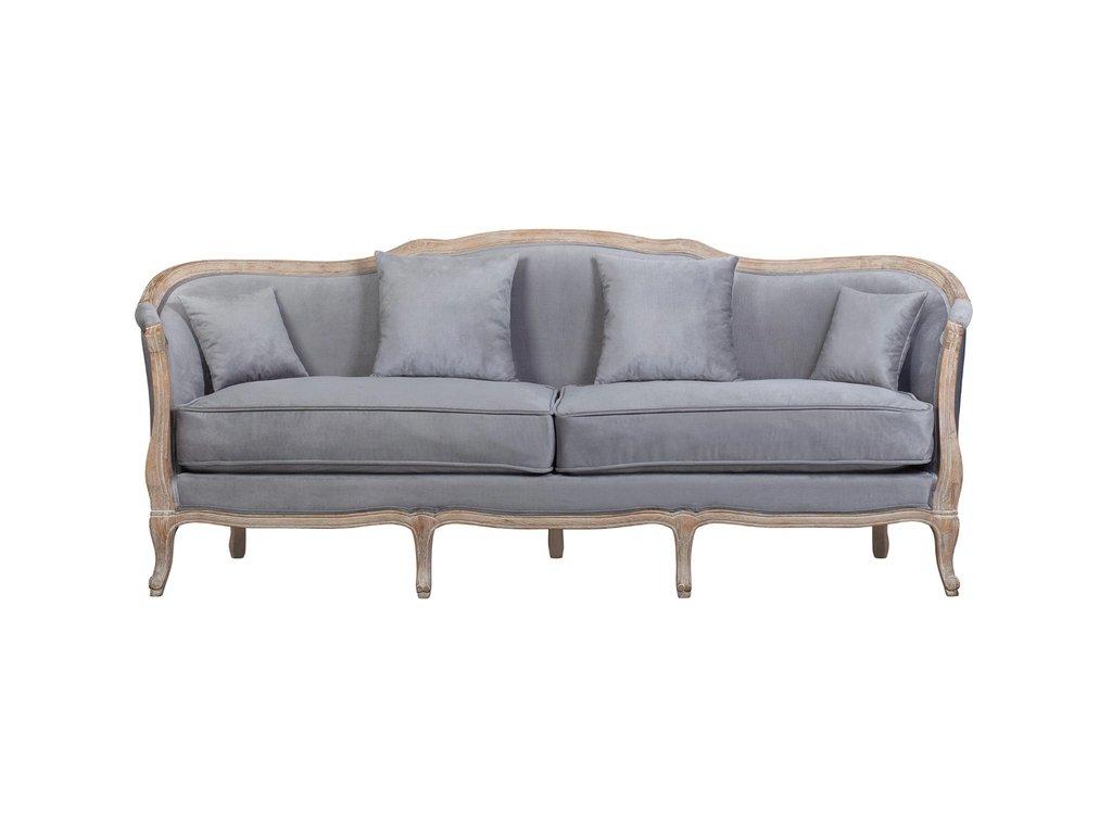 Interior: диван 3-х местный(серый)