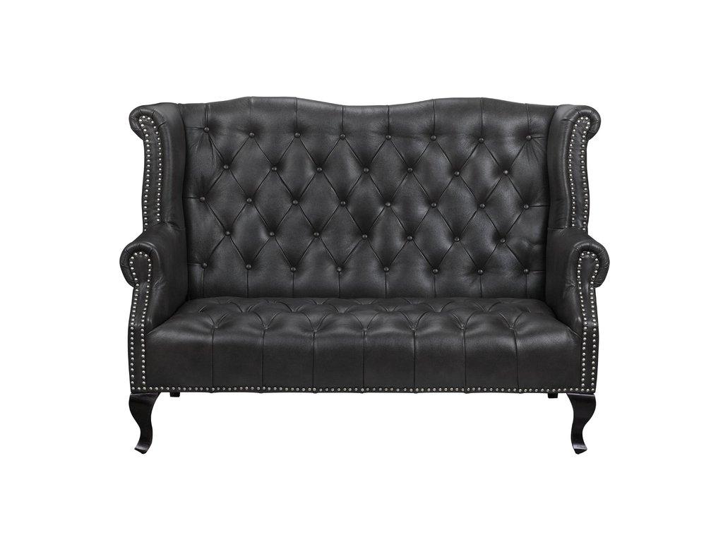 Interior: диван(черный)