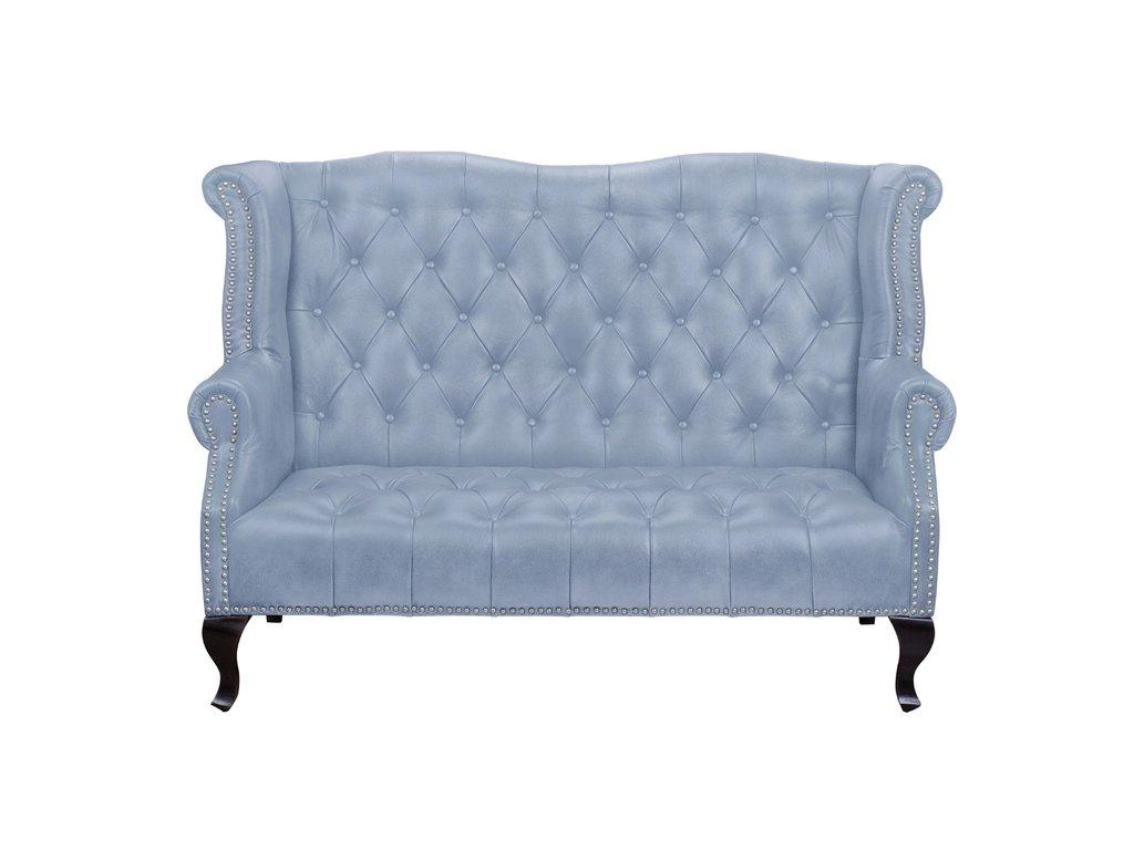 Interior: диван(серо-голубой)