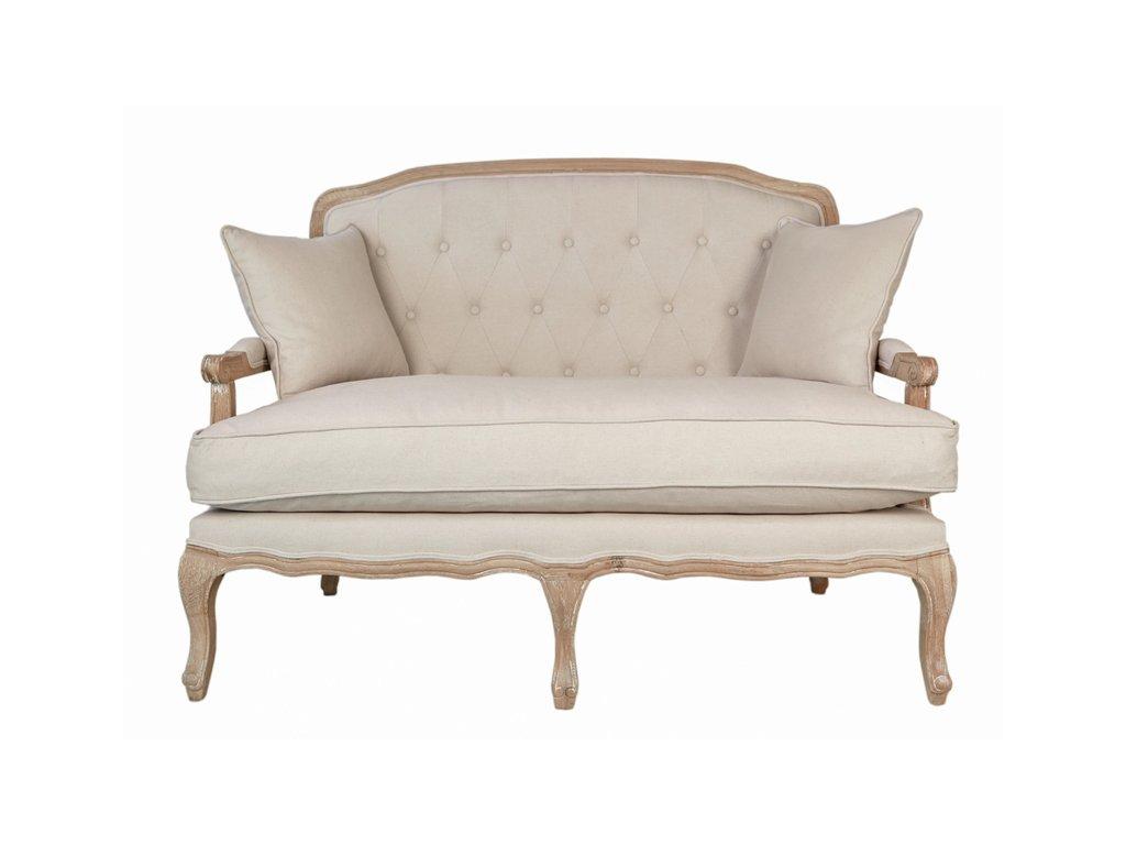 Interior: диван 2 местный(бежевый)