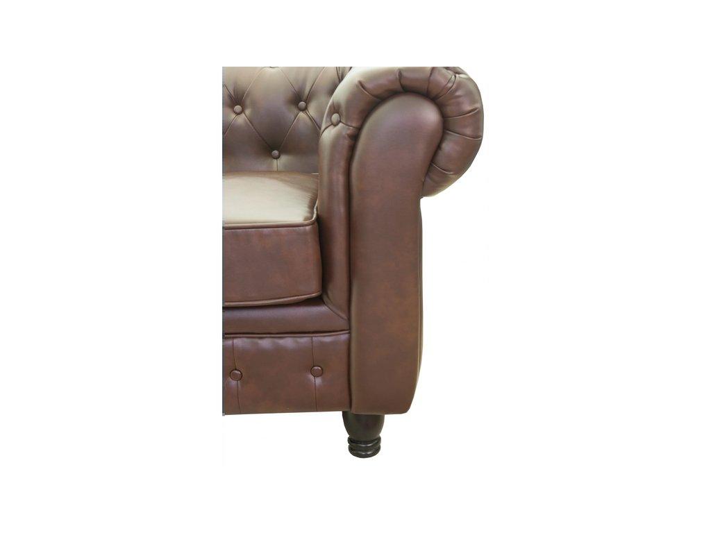 Interior: диван 3 местный(коричневый)