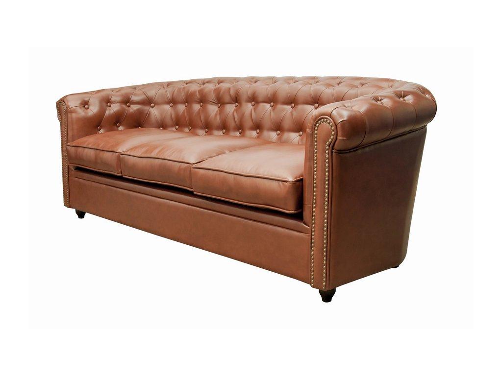 Interior: диван 3 местный(коричневый)