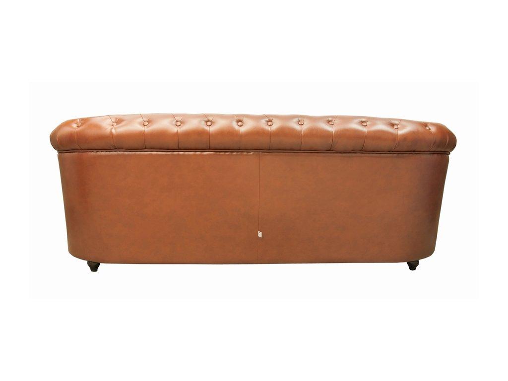 Interior: диван 3 местный(коричневый)