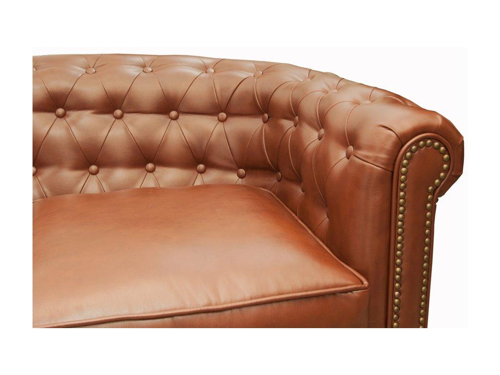 Interior: диван 3 местный(коричневый)