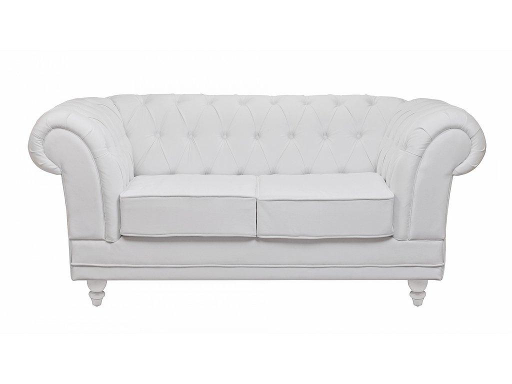 Interior: диван 2-х местный(белый)