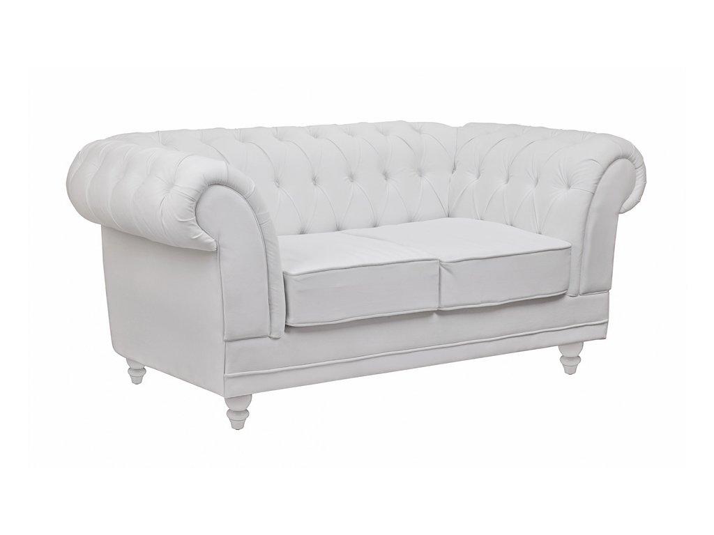 Interior: диван 2-х местный(белый)