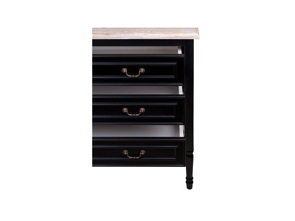 Interior: комод(черный)