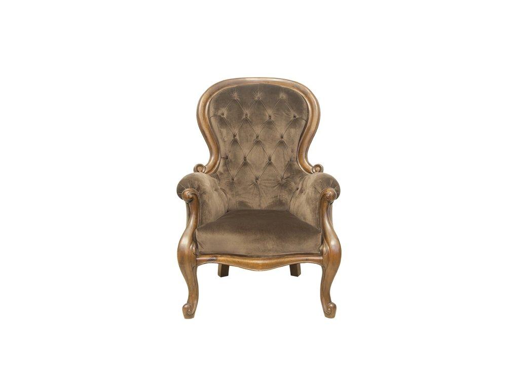 Interior: кресло(коричневый)