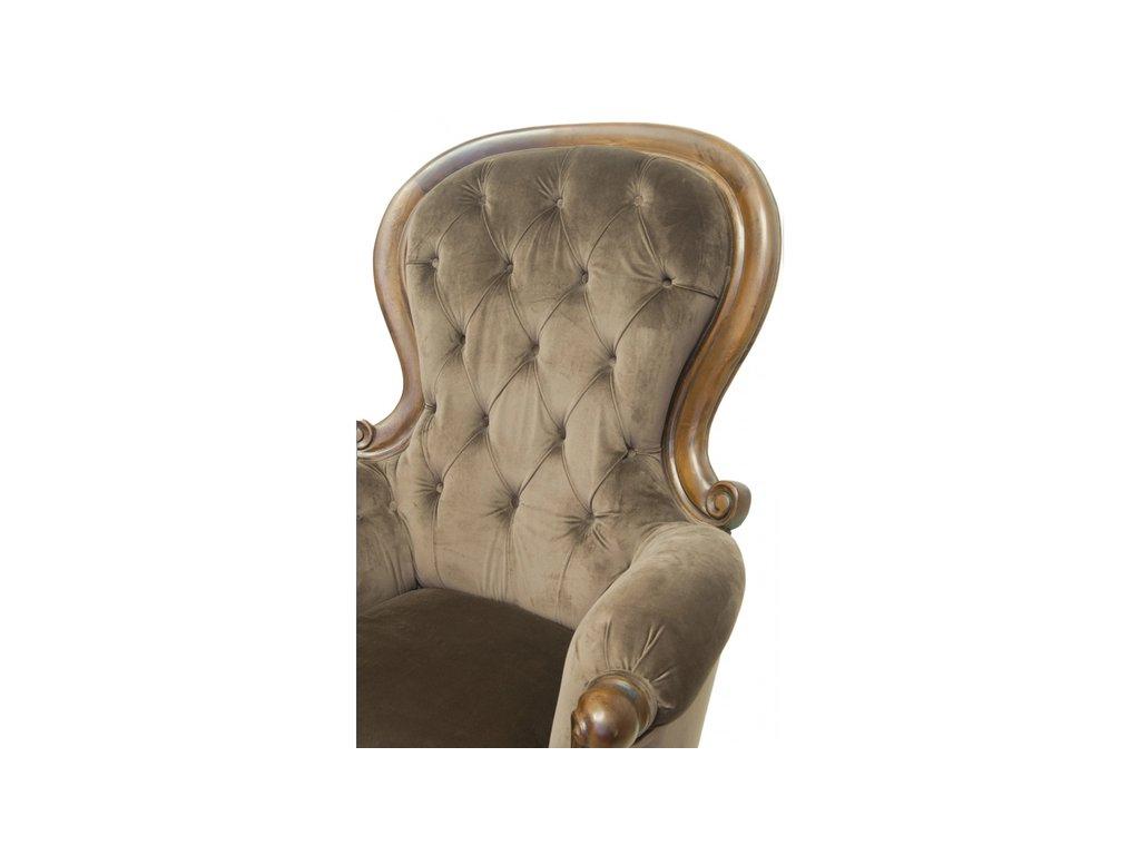 Interior: кресло(коричневый)