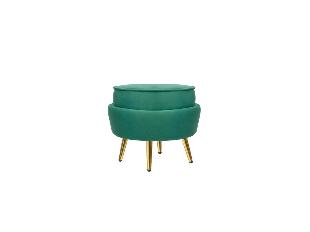 Interior: пуф(зеленый)