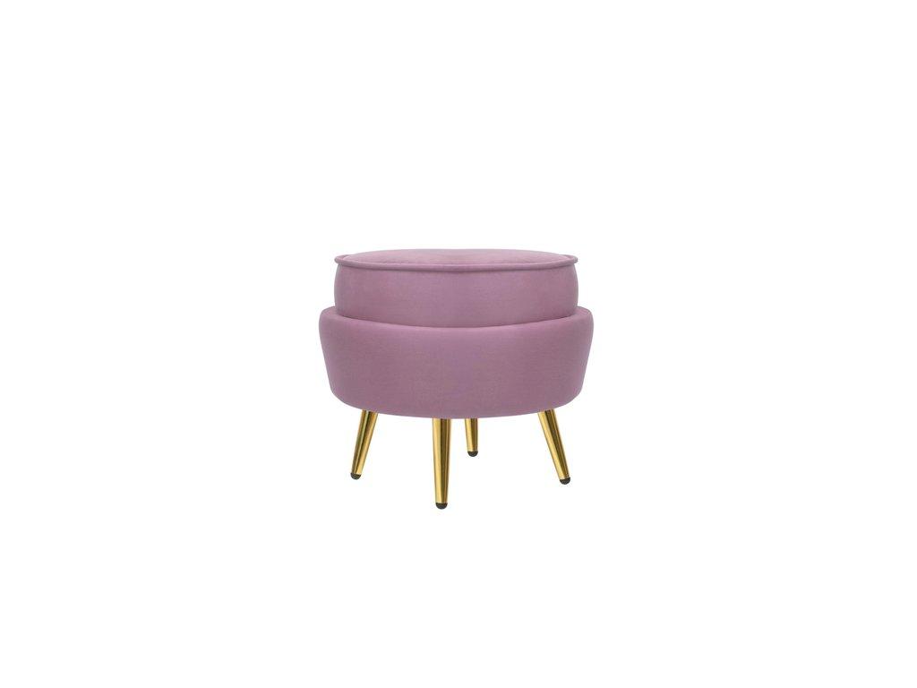 Interior: пуф(розовый)