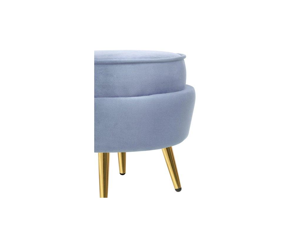 Interior: пуф(голубой)