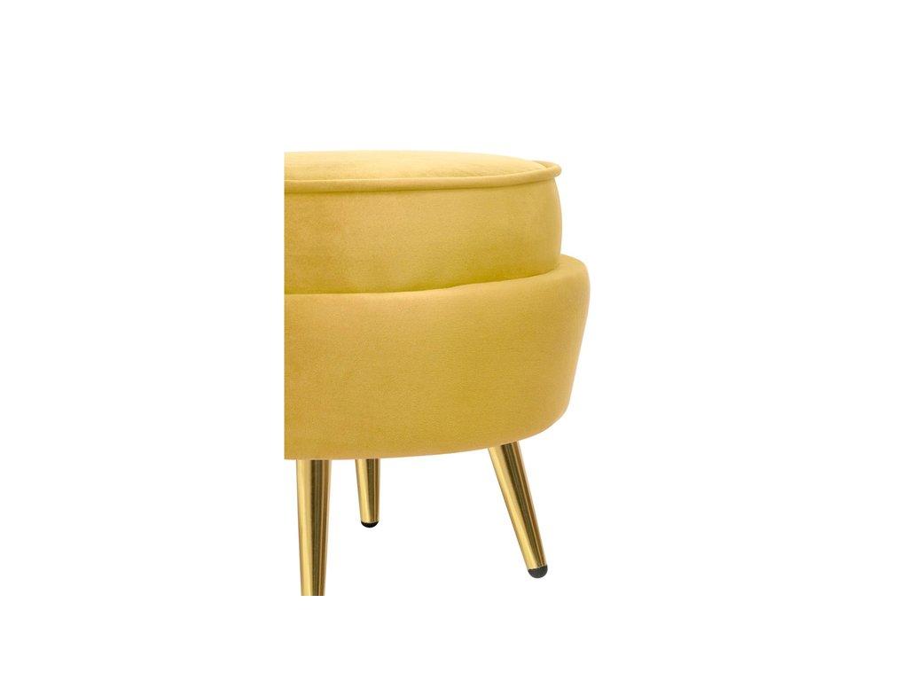 Interior: пуф(желтый)