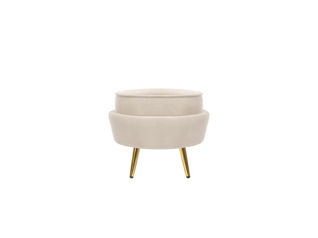 Interior: пуф(бежевый)