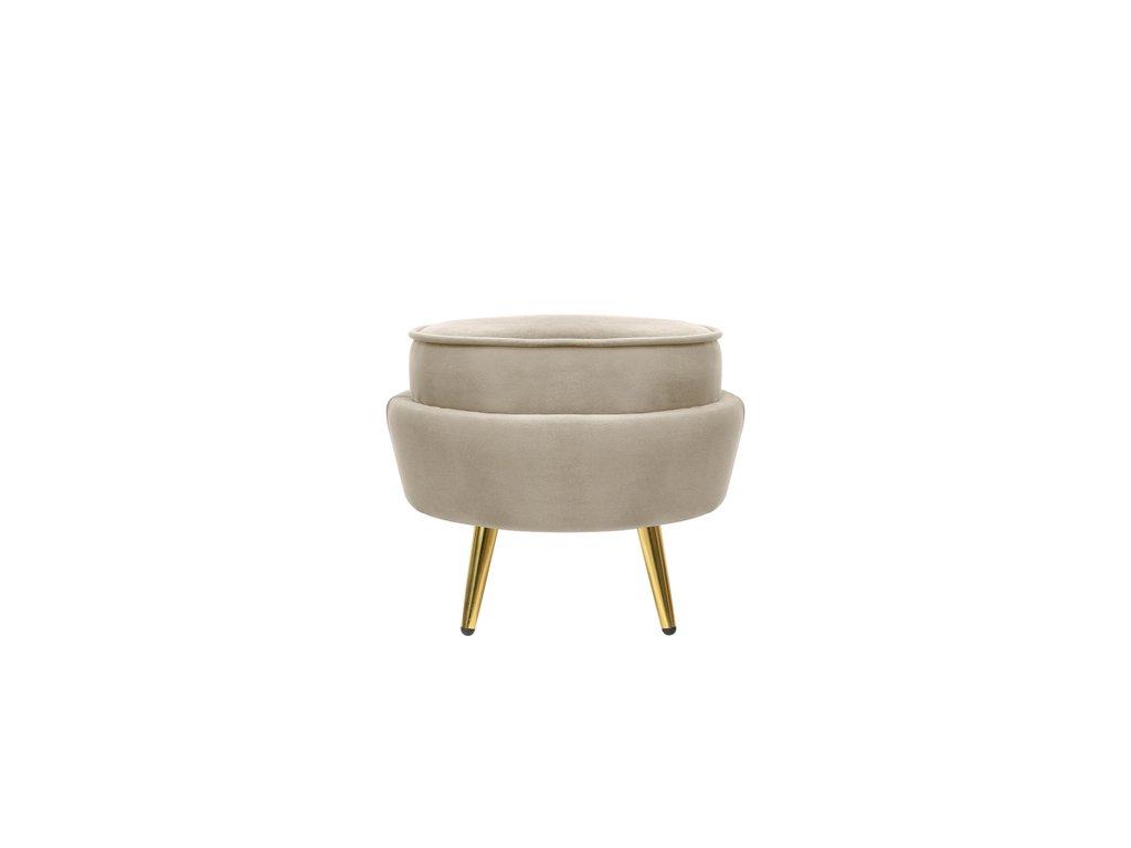 Interior: пуф(светло коричневый)