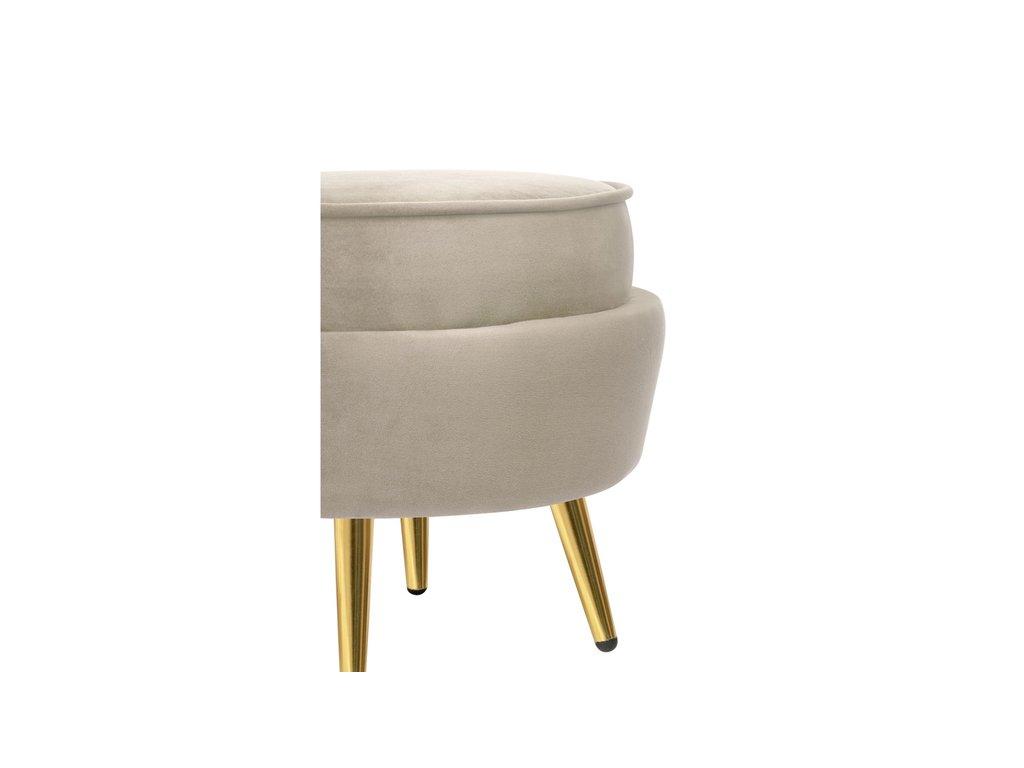 Interior: пуф(светло коричневый)