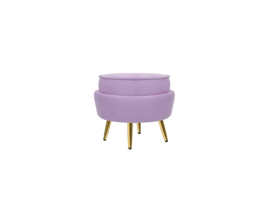 Interior: пуф(фиолетовый)