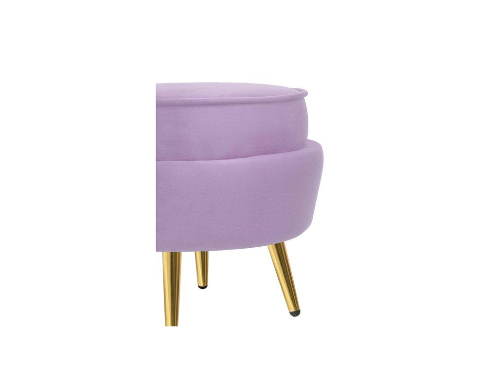 Interior: пуф(фиолетовый)