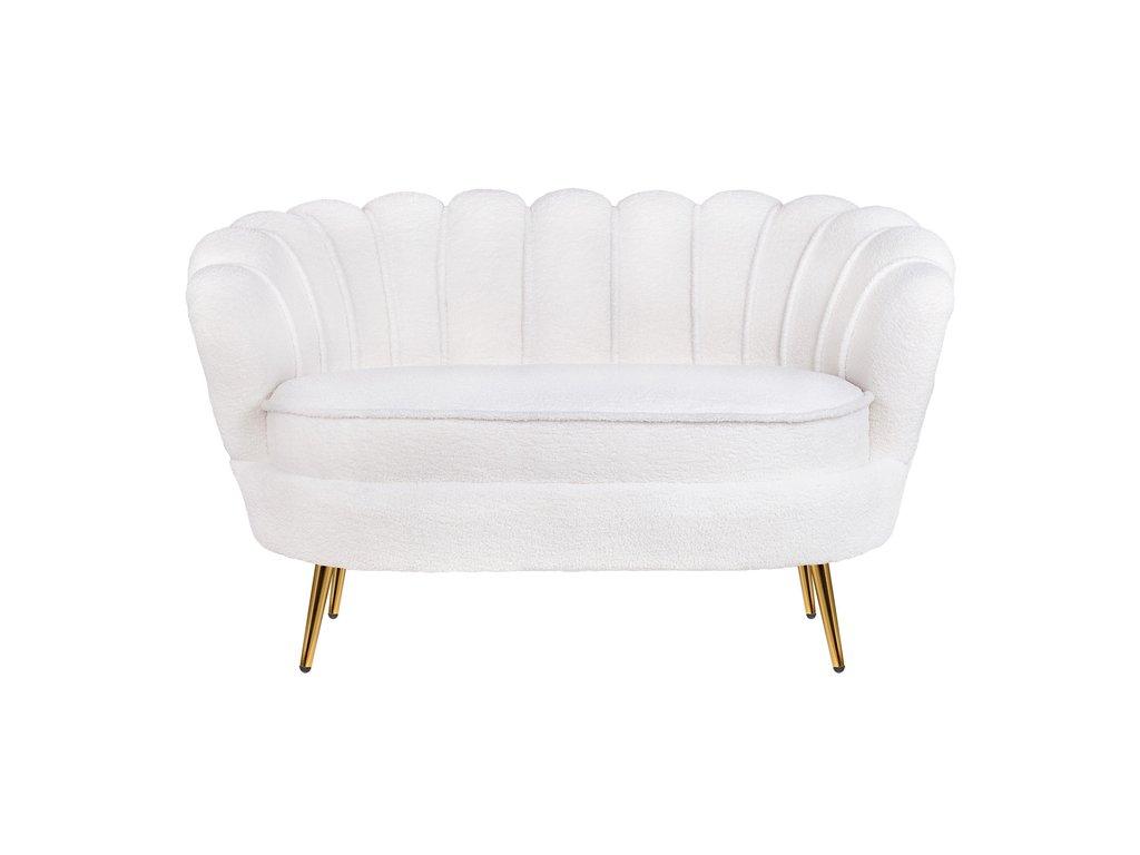 Interior: диван 2 местный(белый)