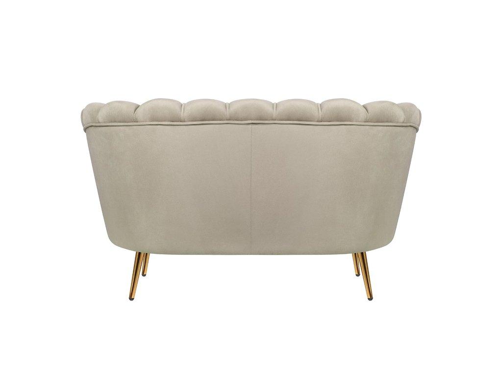 Interior: диван 2 местный(светло коричневый)