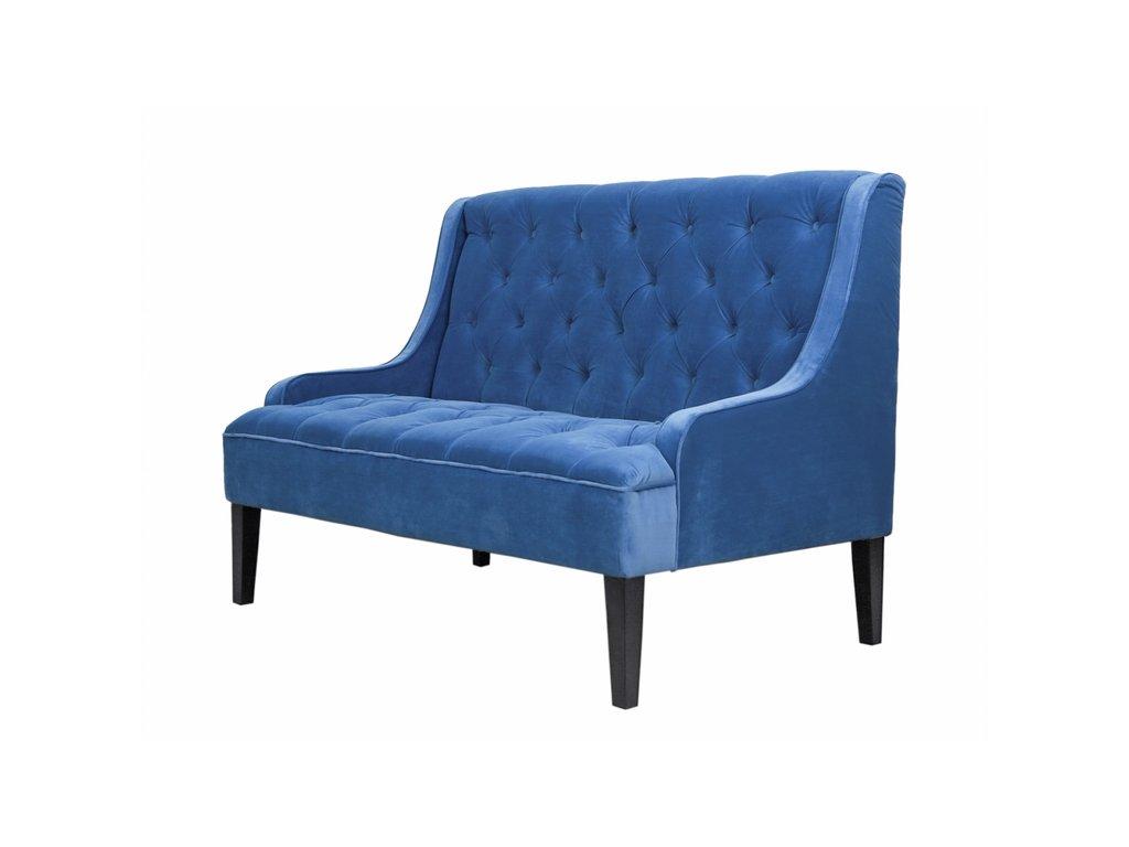 Interior: диван 2 местный(синий)