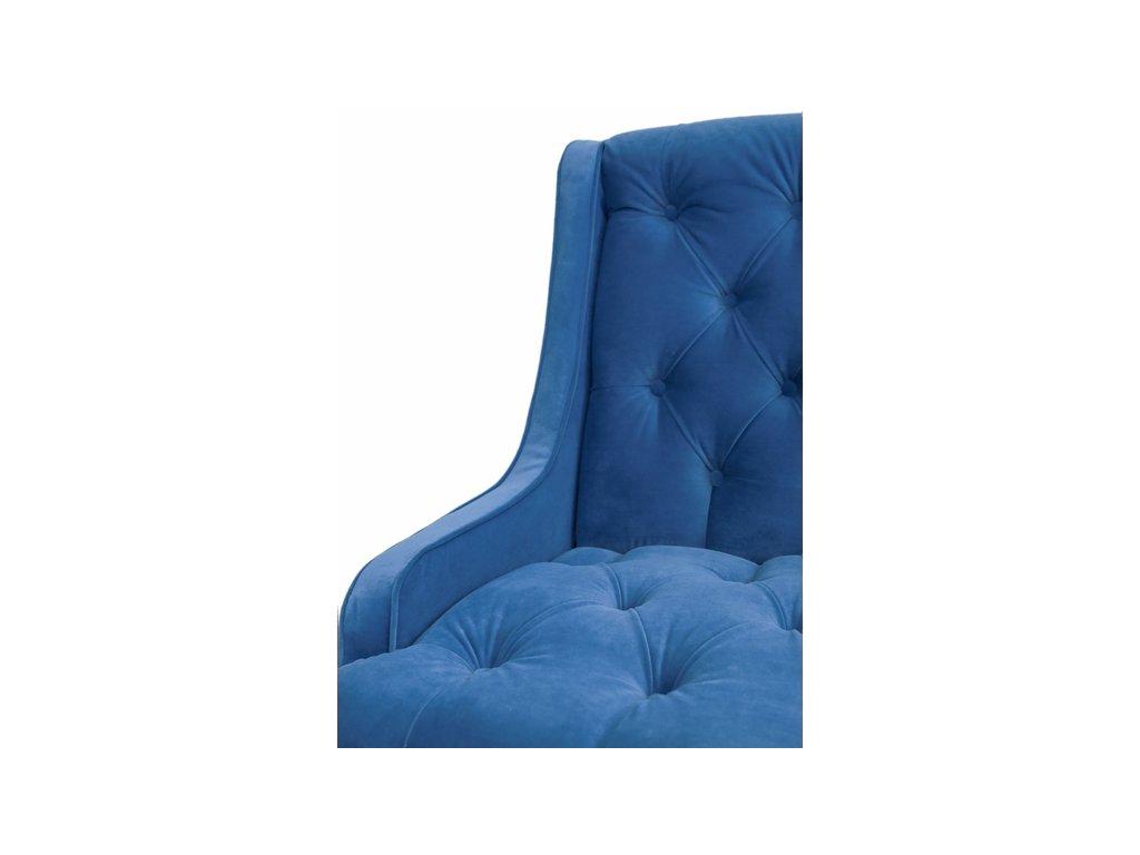 Interior: диван 2 местный(синий)