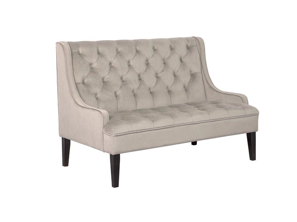 Interior: диван 2 местный(светло коричневый)