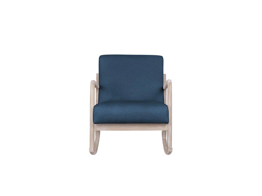 Interior: кресло-качалка(синий)