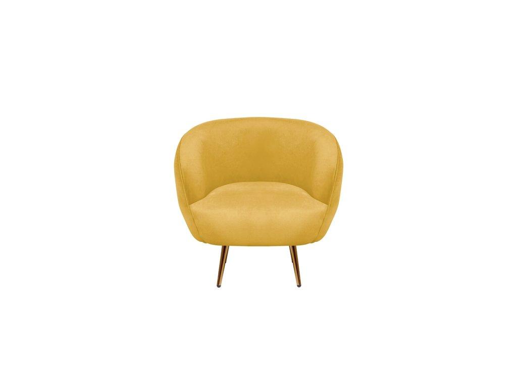 Interior: кресло(желтый)