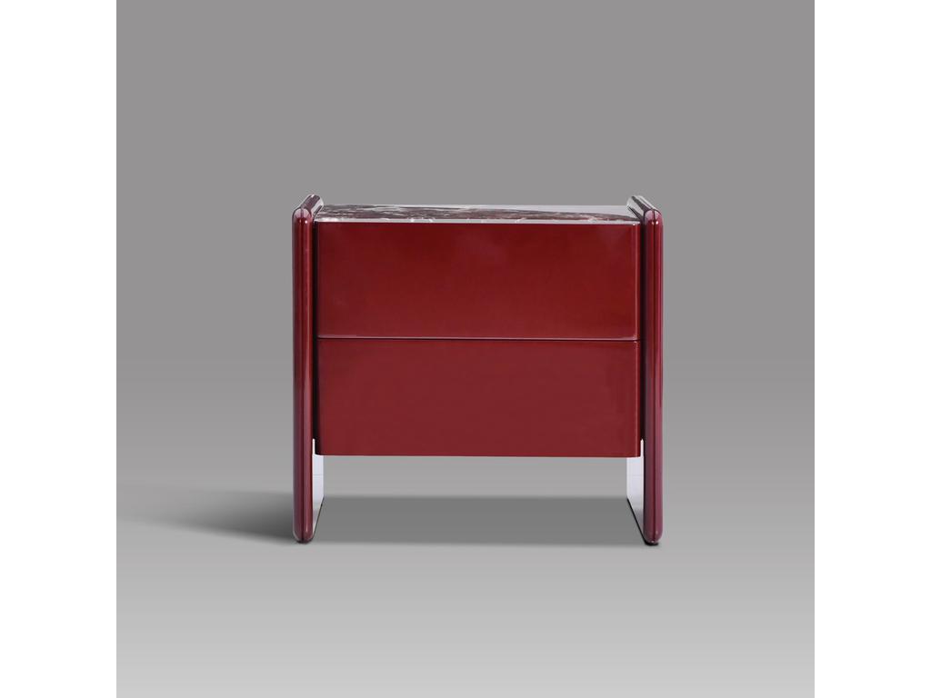 STG: тумба прикроватная(бордовый)