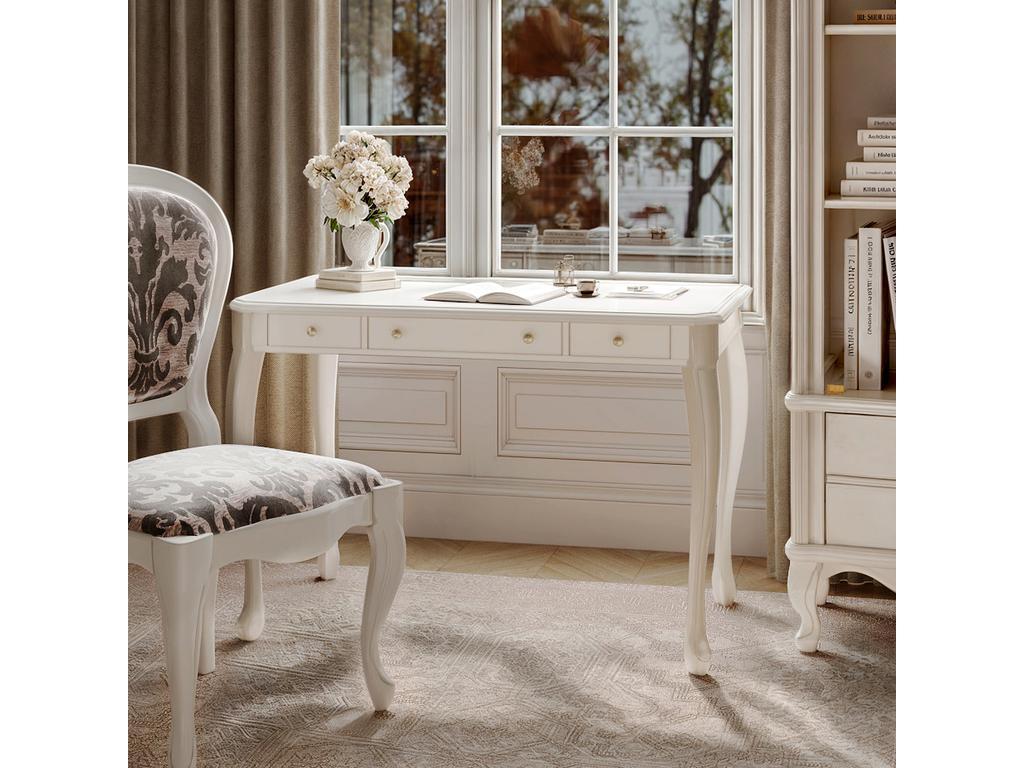 Atrium: стол письменный(белый)