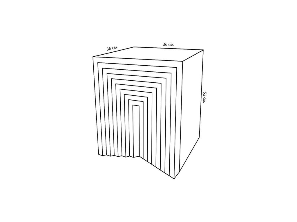 HermitageHome: стол кофейный(бежевый)