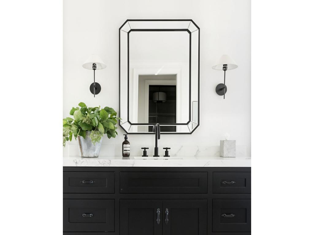 HermitageHome: зеркало настенное(черный)