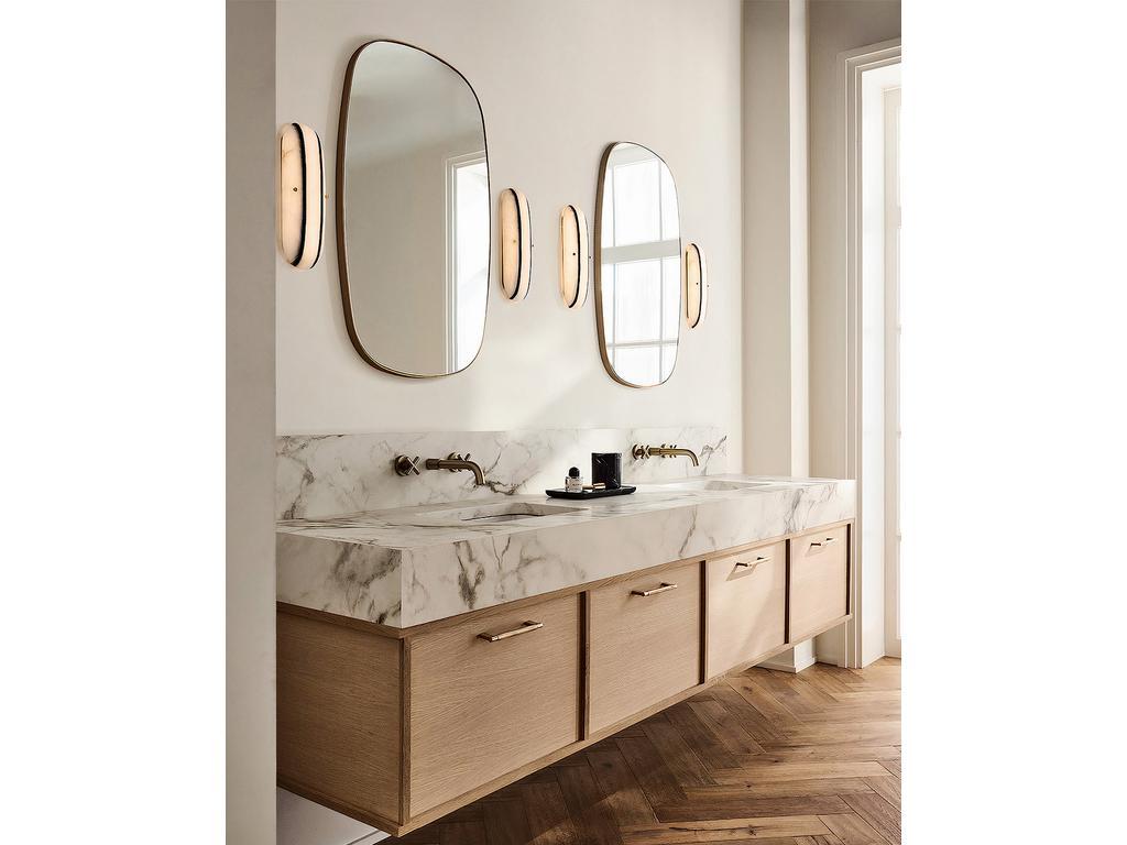 HermitageHome: зеркало настенное(золото)