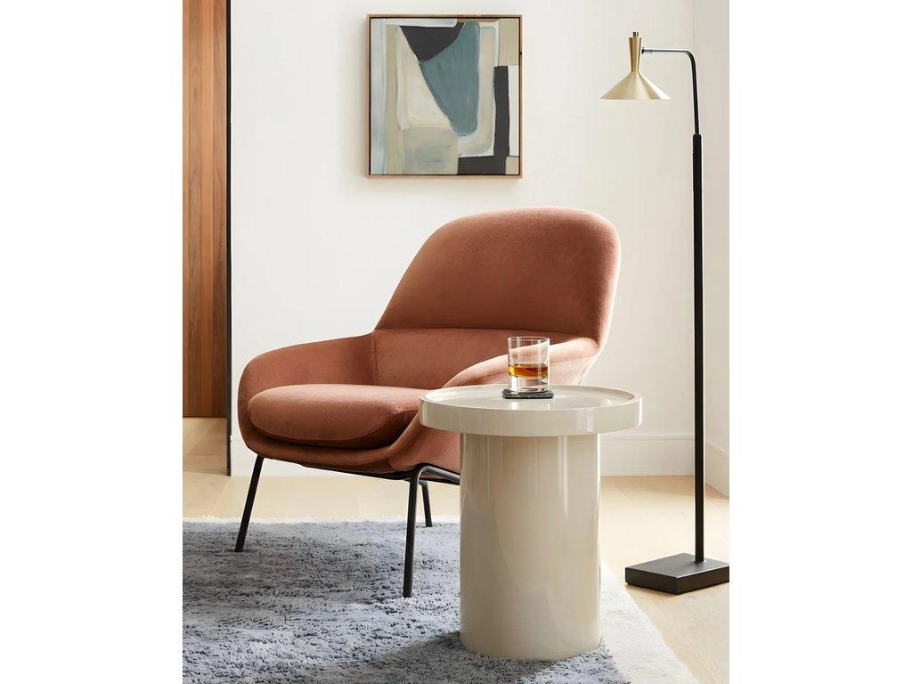 HermitageHome: столик приставной(белый)