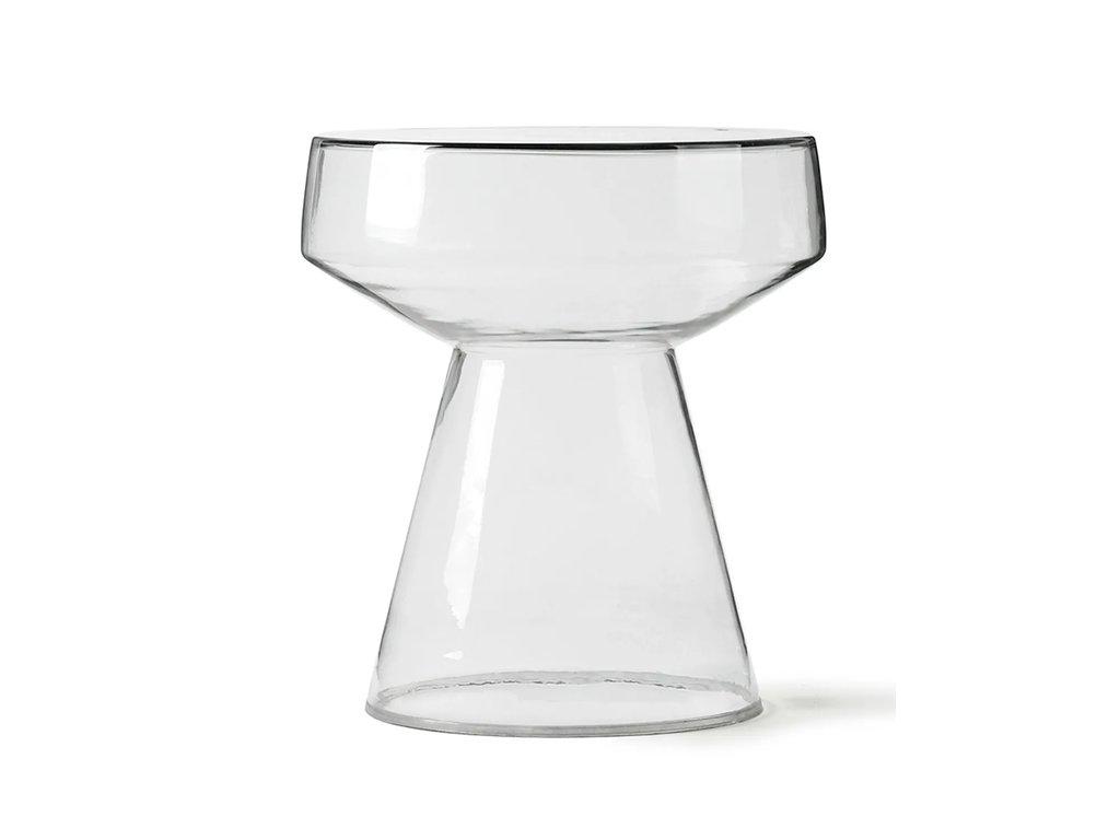 HermitageHome: столик приставной(прозрачное стекло)