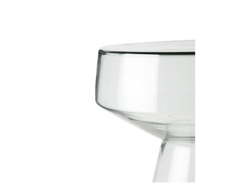 HermitageHome: столик приставной(прозрачное стекло)