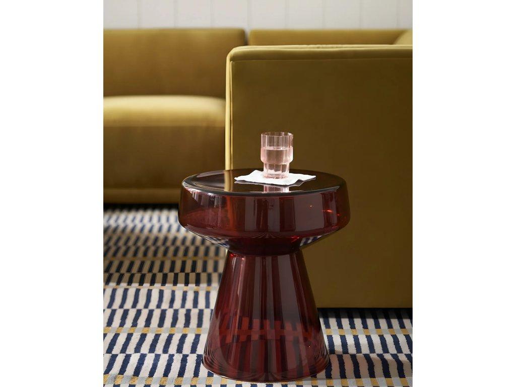 HermitageHome: столик приставной(бордовый)