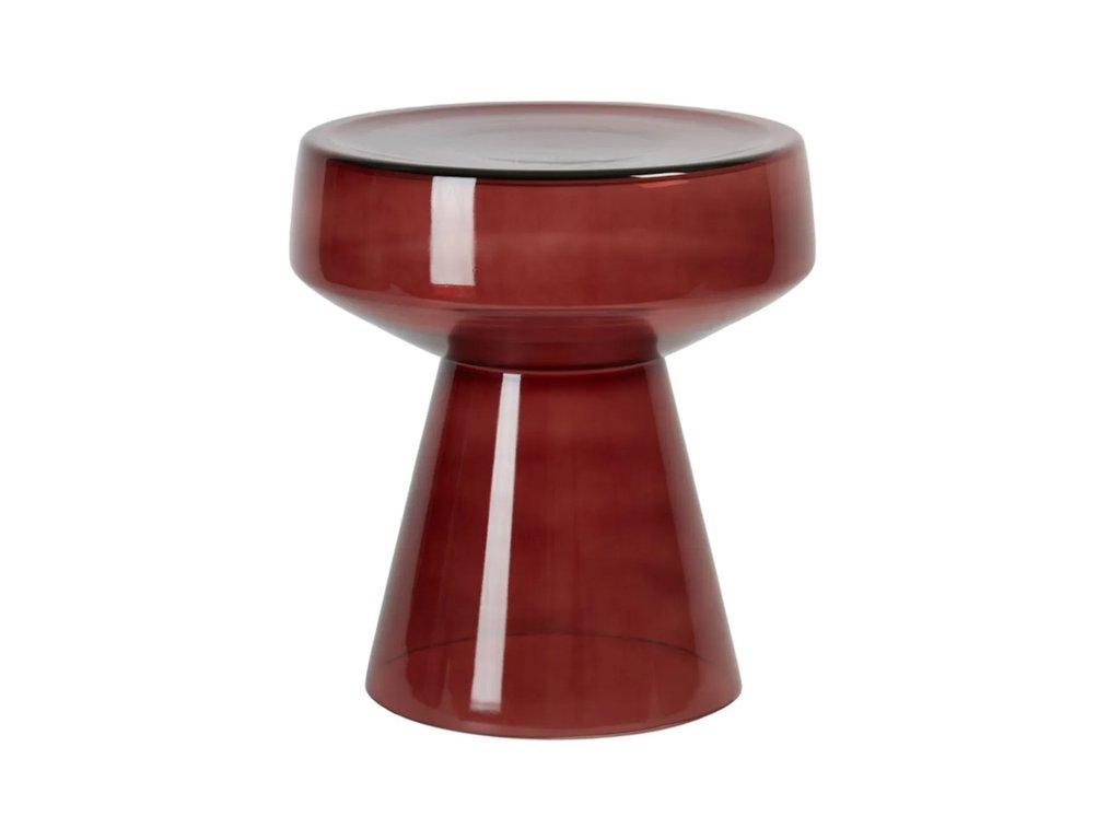 HermitageHome: столик приставной(бордовый)