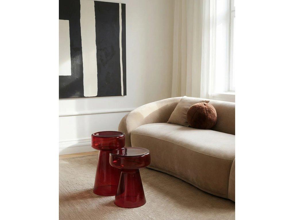 HermitageHome: столик приставной(бордовый)