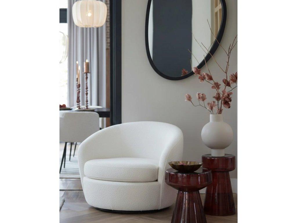 HermitageHome: столик приставной(бордовый)