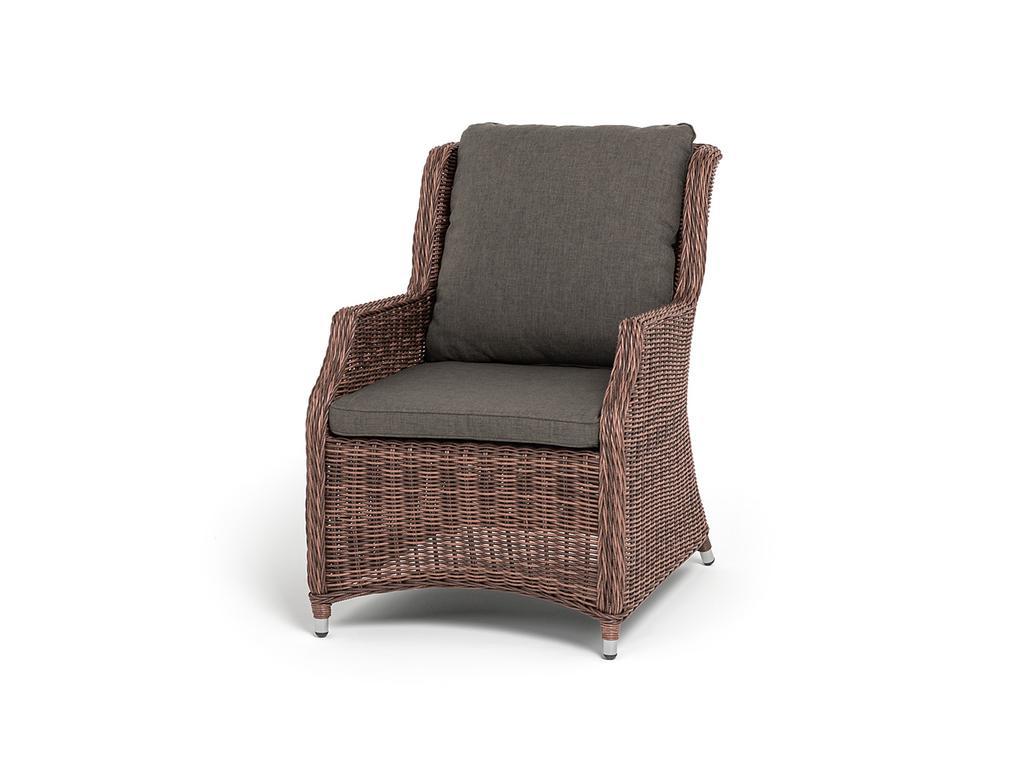 4SIS: кресло садовое(коричневый)