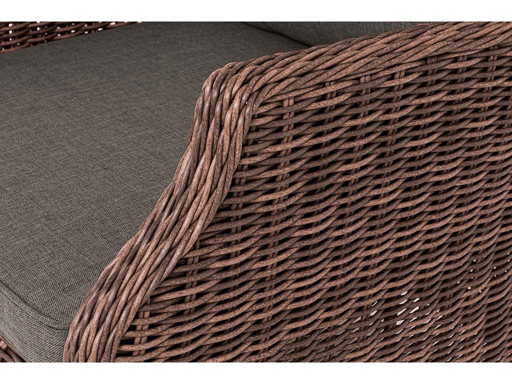 4SIS: кресло садовое(коричневый)