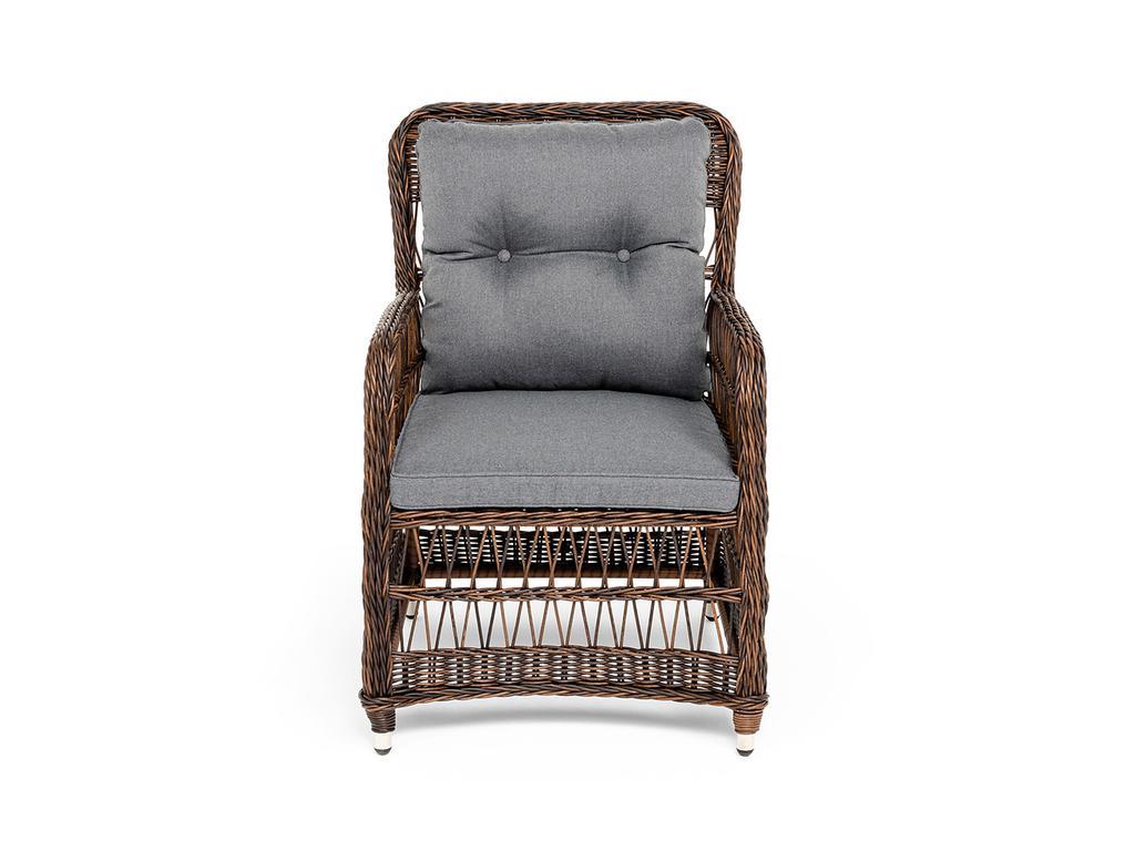 4SIS: кресло садовое(коричневый)