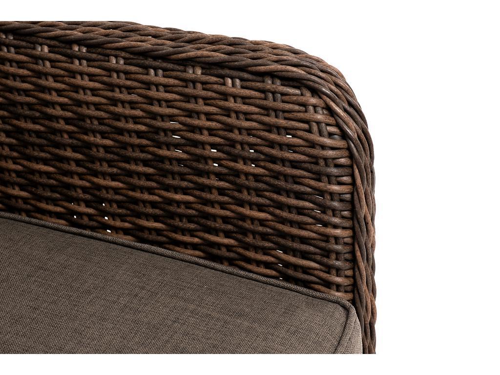 4SIS: кресло садовое(коричневый)