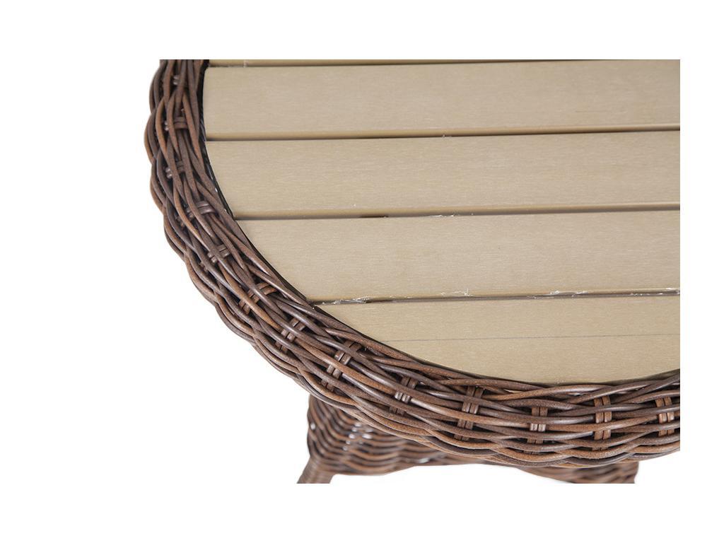 4SIS: стол садовый(коричневый)