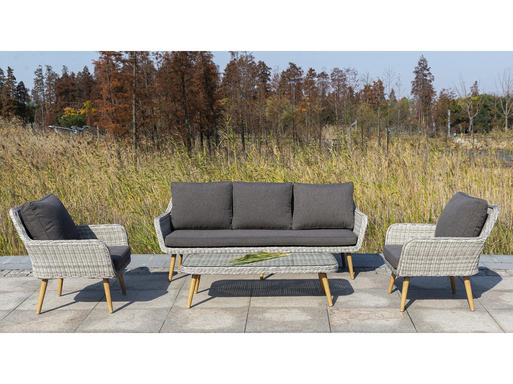 4SIS: стол садовый(бежевый)