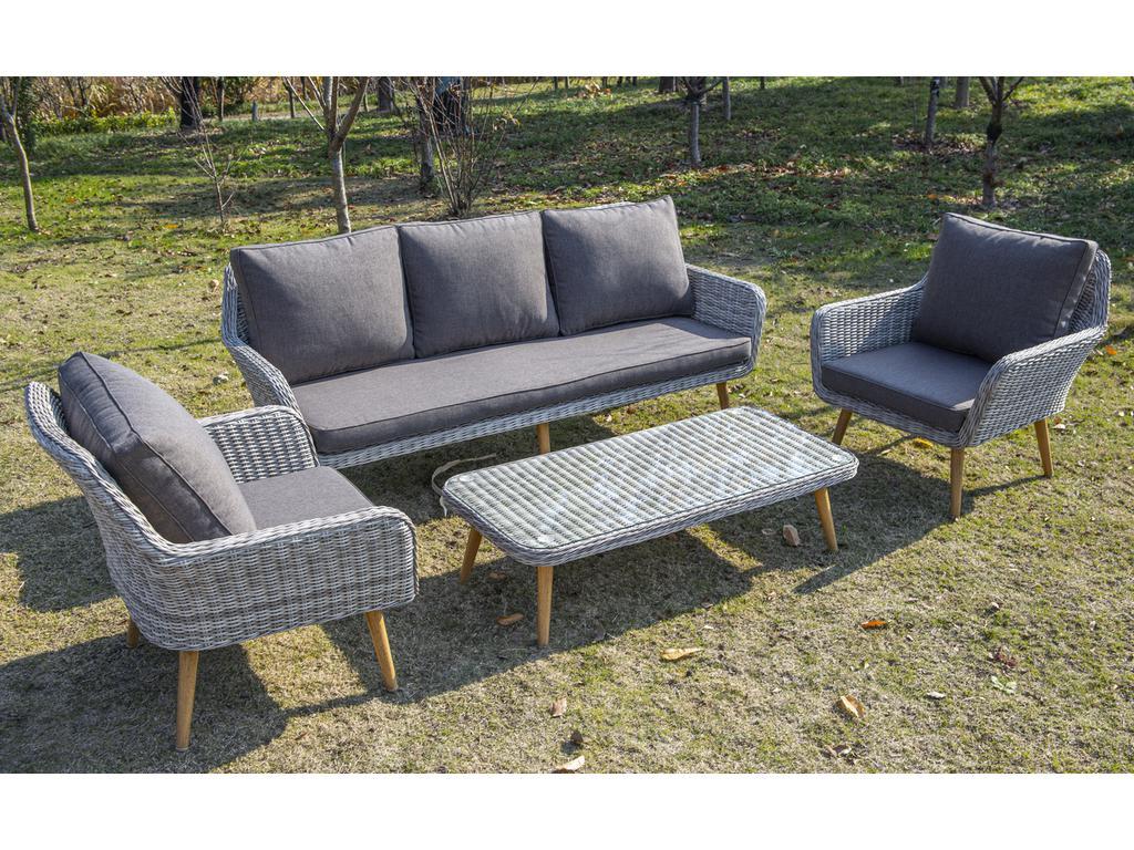 4SIS: стол садовый(бежевый)